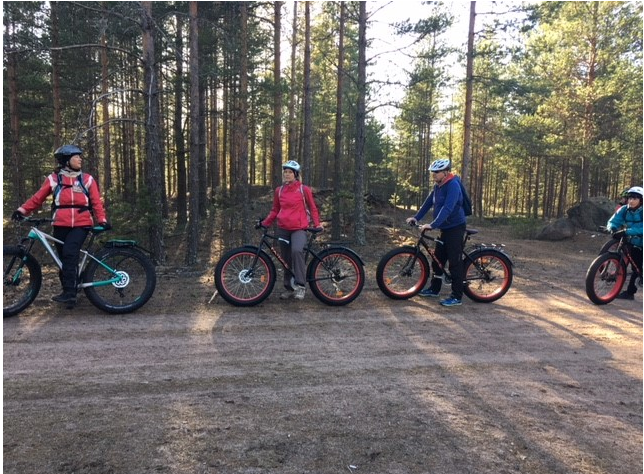 Harjavallan Sosialidemokraattien valtuustoaloite maastopyöräilyreittien tekemiseksi Hiittenharjulle