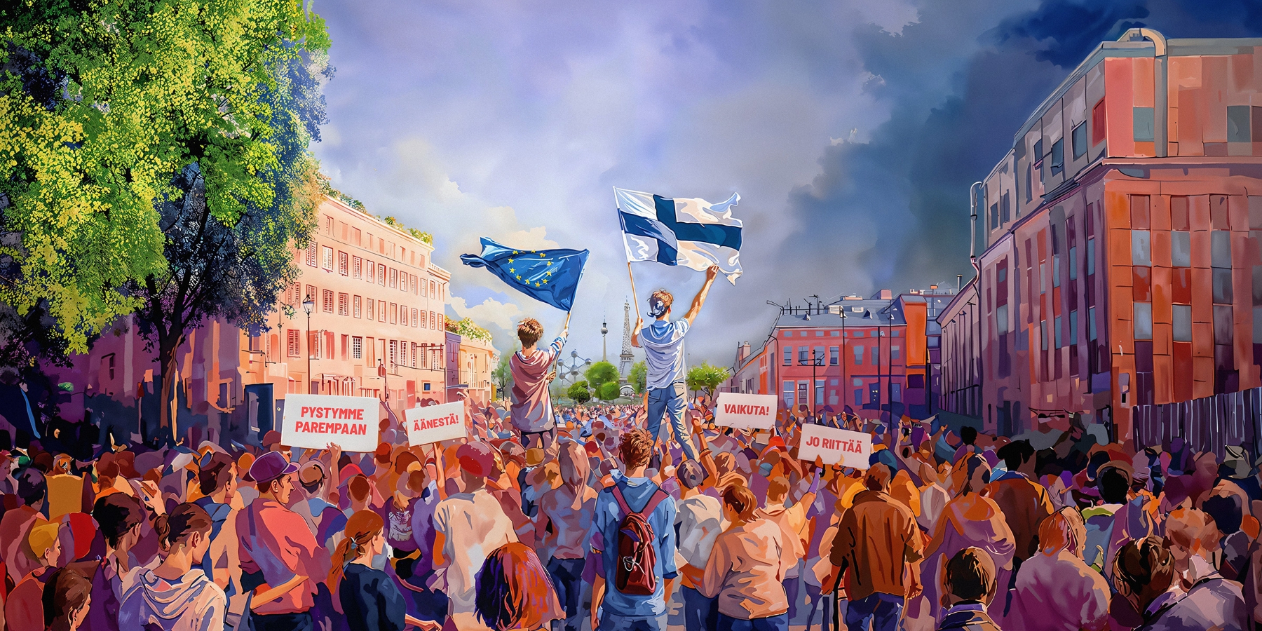 SDP oli Harjavallan suosituin puolue EU-vaaleissa🌹